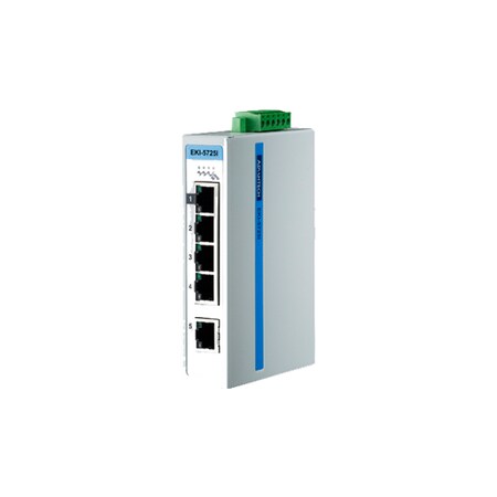 Advantech Proview, 5-Port Full Gigabit Ind. Switch, -40~75¿ EKI-5725I-AE
